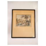 Impressionist-Style Watercolor - Parisian