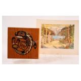 Nicholas Hornyansky -w The Killer Whale Plaque