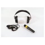 Numark Professional Headphones + Shure SM57 Mic