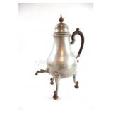 Northern European Large Pewter Hot Water Urn