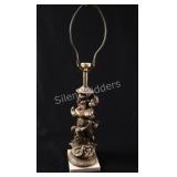 VTG  Neoclassical Style Figural Cherub Lamp
