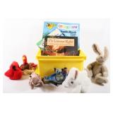 Assorted TY Stuffed Animals w Children
