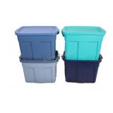 Rubbermaid Tote Storage Containers - Various Sizes