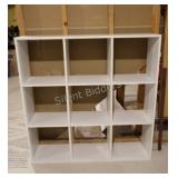 Kallax 9 Cube White Organizer Shelving Unit