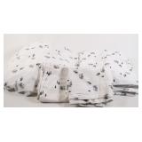 Queen Fitted, Top & 2 X Pillow Cases Sheet Set