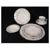 Noritake "Rothschild" Bone China Set 63 Pieces