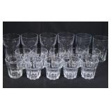 IKEA Everyday Glassware Sets, 7-Large, 10 Small