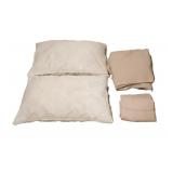 Home Grown, Beige Queen Sheet Set w Pillows