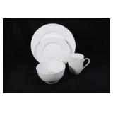 Fitz & Floyd Porcelain Everyday White Set