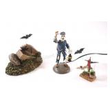 Dept 56 Halloween Creatures Bats & Time