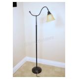 Traditional Golden Bronze Finish Torchiere Lamp
