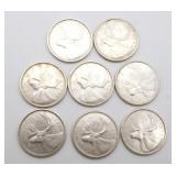 1959 Canadian Silver Quarters