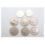 1956 Canadian Silver Quarters