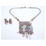 VTG Bohemian Statement Jewelry Set