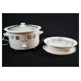 Crook Pot w Lidded & Cover Casserole Dish