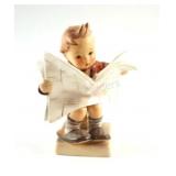 Goebel Hummel "Latest News" Figurine, # 184