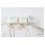 Department 56 Christmas Village Battery Packs x 3