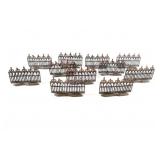 Dept 56 11 PCS Halloween Spooky Wrought Iron Fence