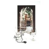 The Archways of Greece Art w Candle Holders