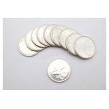 1964 Canadian Silver Quarters