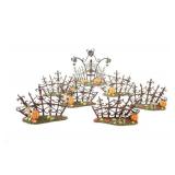 Dept 56 Halloween Gothic Gate & Fence, Lights Up