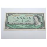 1954 Canadian $1  Banknote, Replacement