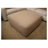 Oversized Signature Accent Firm Ottoman