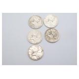 1945-1946 Canadian Silver Quarters