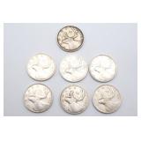 1951 Canadian Silver Quarters