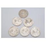 1939-1940 Canadian Silver Quarters