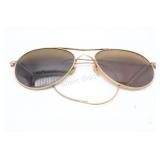 WWII Gold-Filled Military Aviator Sunglasses