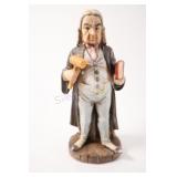 VTG George Lefton "The Judge" Bisque Figurine