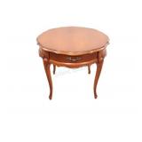 Mid-Century French Provincial End Table w Drawer