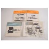 Coronet Miniatures Historical Model Figure Kits..