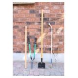 Garden Water Sprayer, Clippers, Ice Scraper