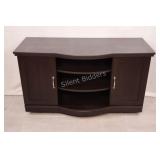 Saunder Media Console Credenza w Curved Front.