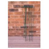 Green, Metal Garden Plant Support Stakes