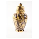 Handcrafted Tortoiseshell Finish Ginger Jar