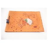 VTG Indigenous Killarney Leather Photo Album Cover