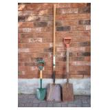 Assortment of Garden Shovels