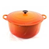 Le Creuset France XLarge Flame Orange Dutch Oven