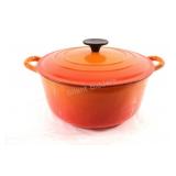 Le Creuset- France Large Flame Orange Dutch Oven
