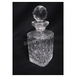 VTG Cut Crystal Square Whiskey Decanter