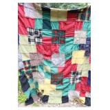 Antique Patchwork Quilt - A Blend of Wool's