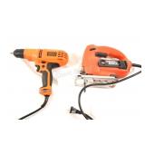 Black & Decker 3/8' Drill and Jig Saw