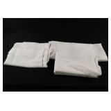 White Tablecloth's, Cotton, Damask, Floral Lace