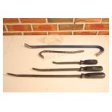 Collection of Crow Bars and Pry Bars