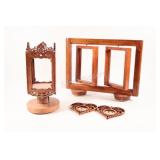 Intricate Handcrafted Wooden Fretwork Frames