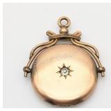 Late Victorian Diamond Swivel Locket,