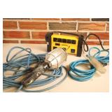 Corded Work Light, Extension Cord & Power Bar
